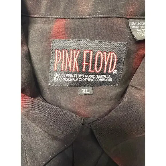 Vintage Dragonfly PINK FLOYD THE WALL Men’s shirt all over print , size XL